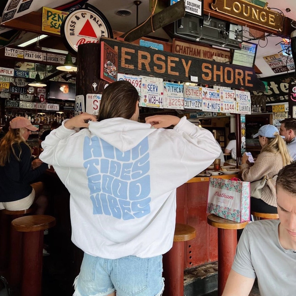 High Tides & Good Vibes Hoodie