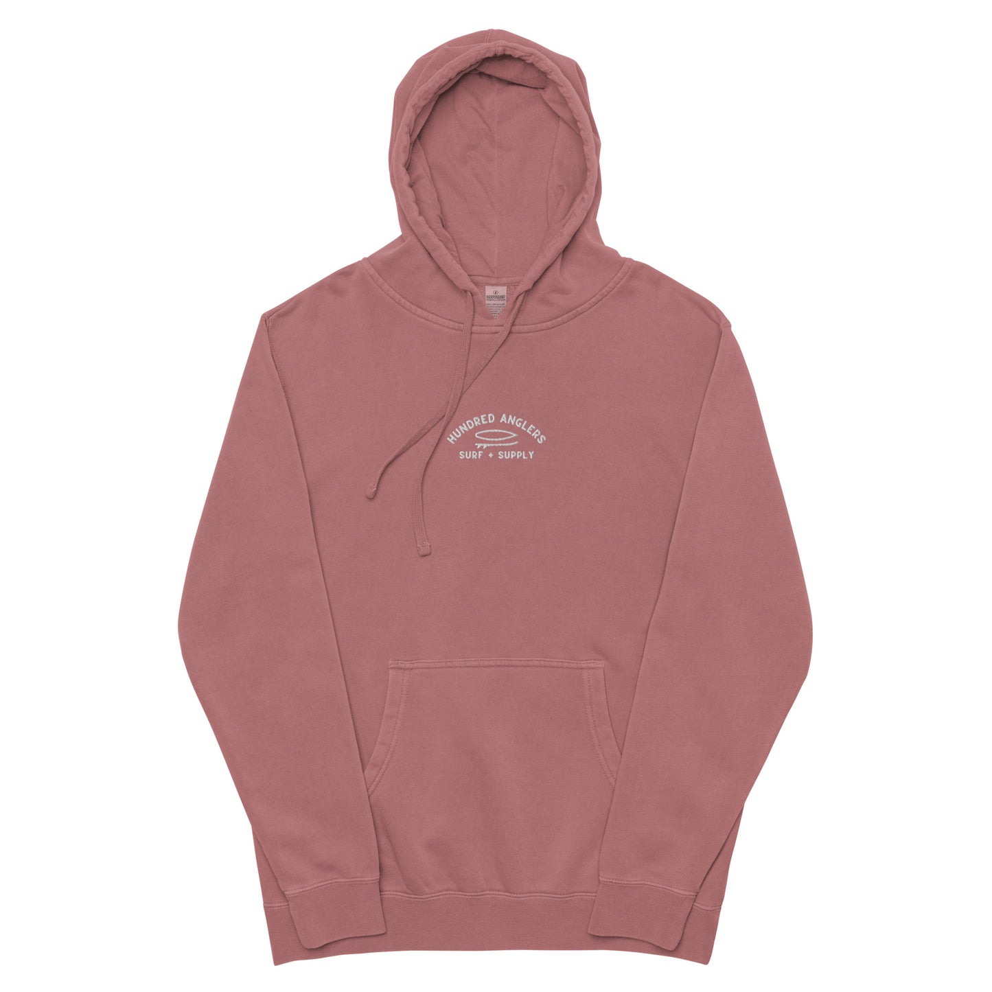 Surf + Supply Pigment-Dyed Hoodie (small logo)